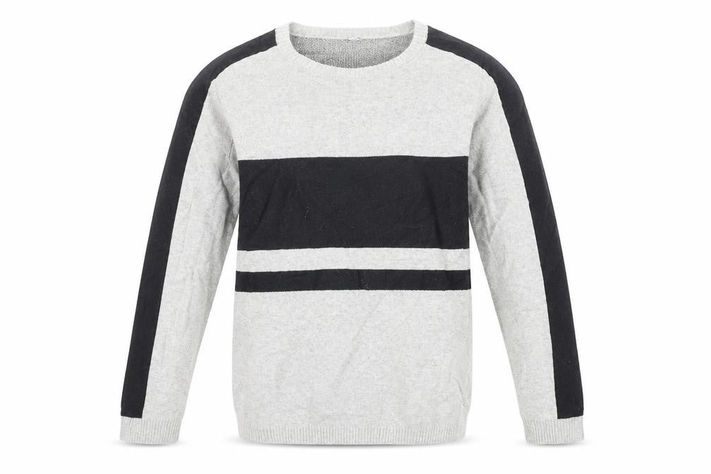 Front view of Marks & Spencer girls’ grey jumper, size 9-10, years