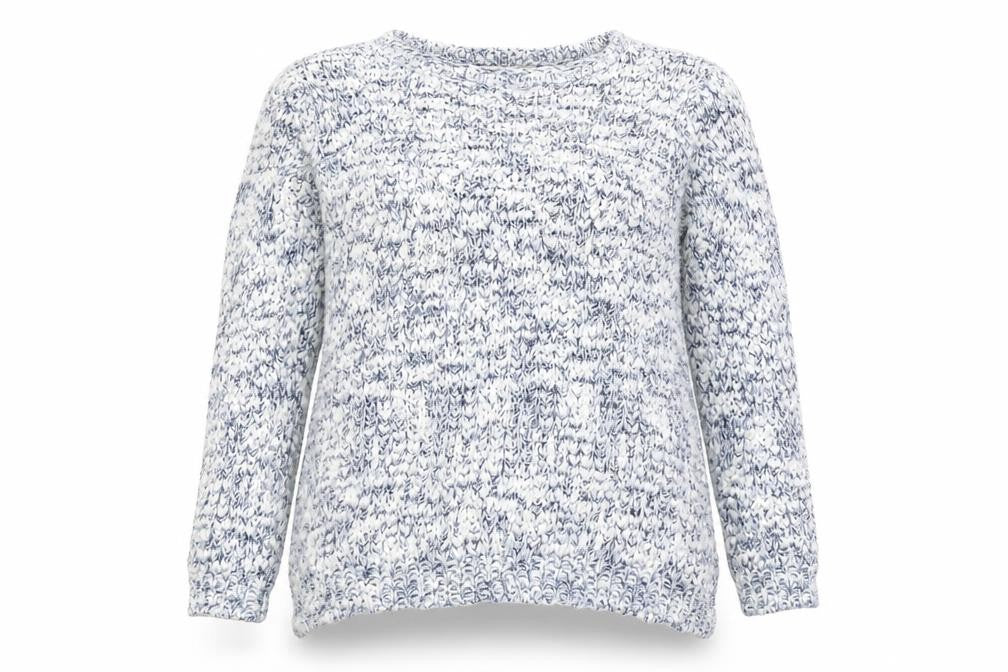 Front view of New Look women’s white jumper, size L