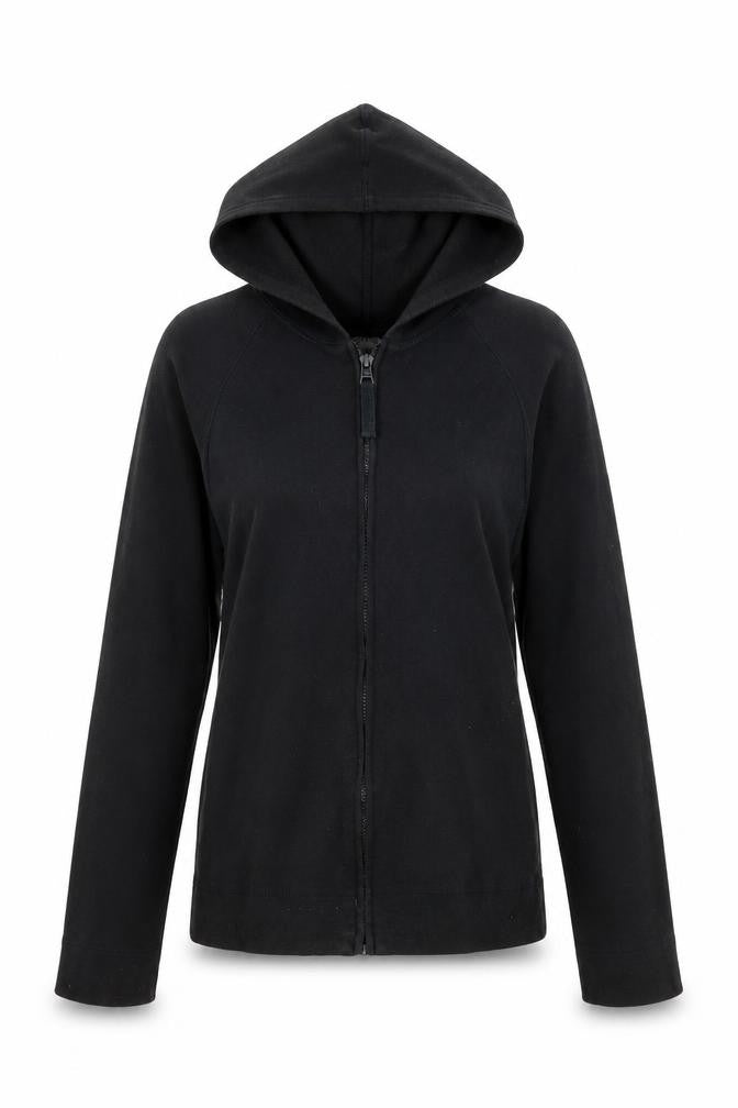 Front view of Dorothy Perkins women’s black jacket, size UK 8