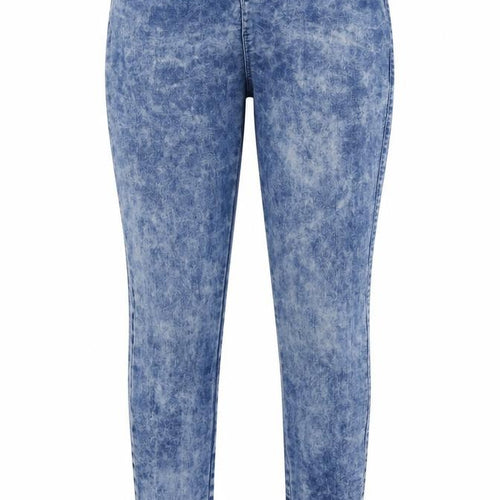 matakan Womens Blue  Denim Jegging Trousers Size 12 L32 in