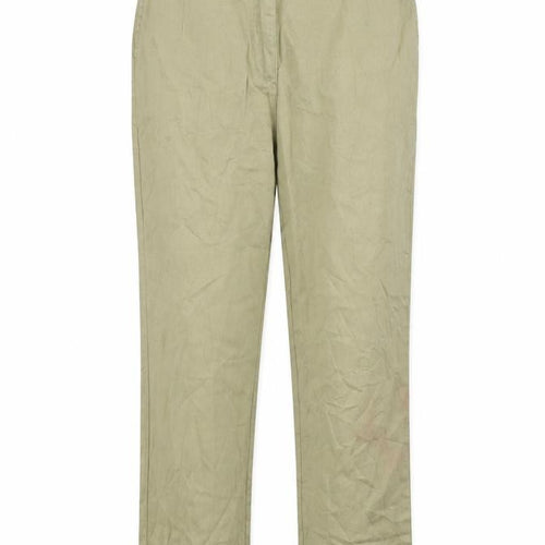 EWM Womens Green   Trousers  Size 10 L29 in