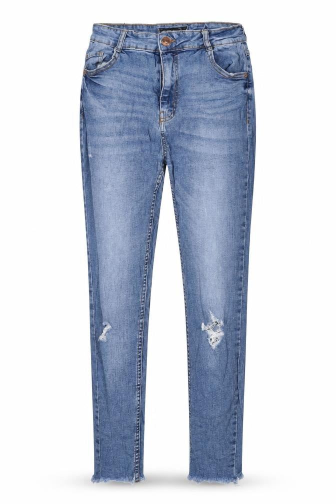 fb sister Womens Blue  Denim Straight Jeans Size 29 L29 in