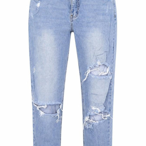 cindy Womens Blue  Denim Straight Jeans Size 28 L30 in
