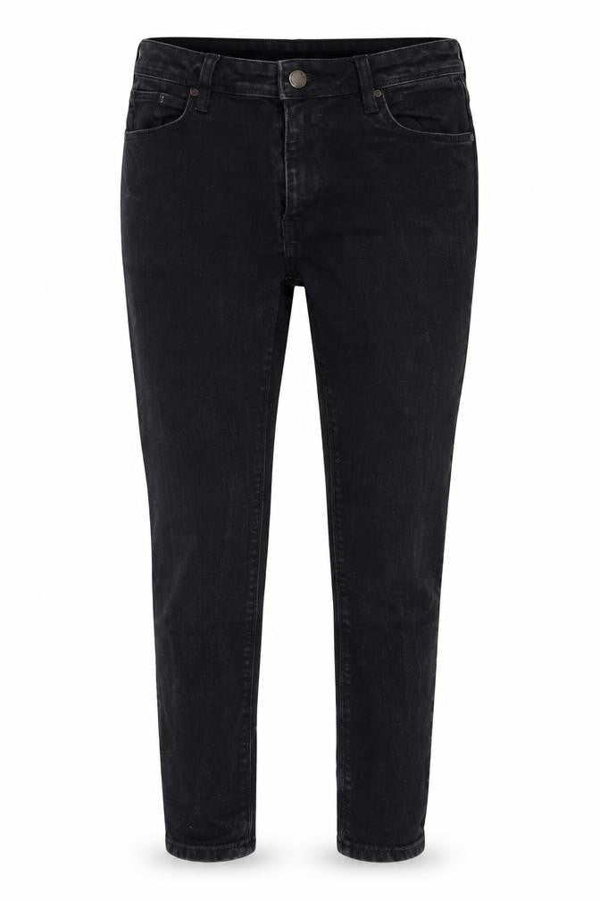 Denim & Co. Womens Black   Skinny Jeans Size 12 L22 in