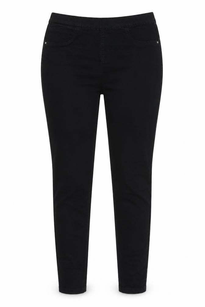 Denim & Co. Womens Black   Jegging Jeans Size 10 L25 in