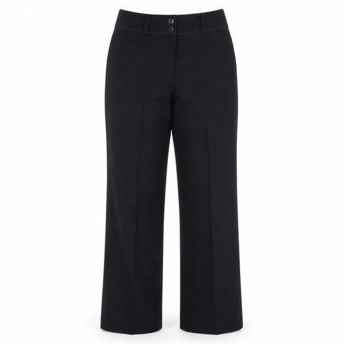 AMARANTO Womens Black Polka Dot  Trousers  Size 12 L31 in