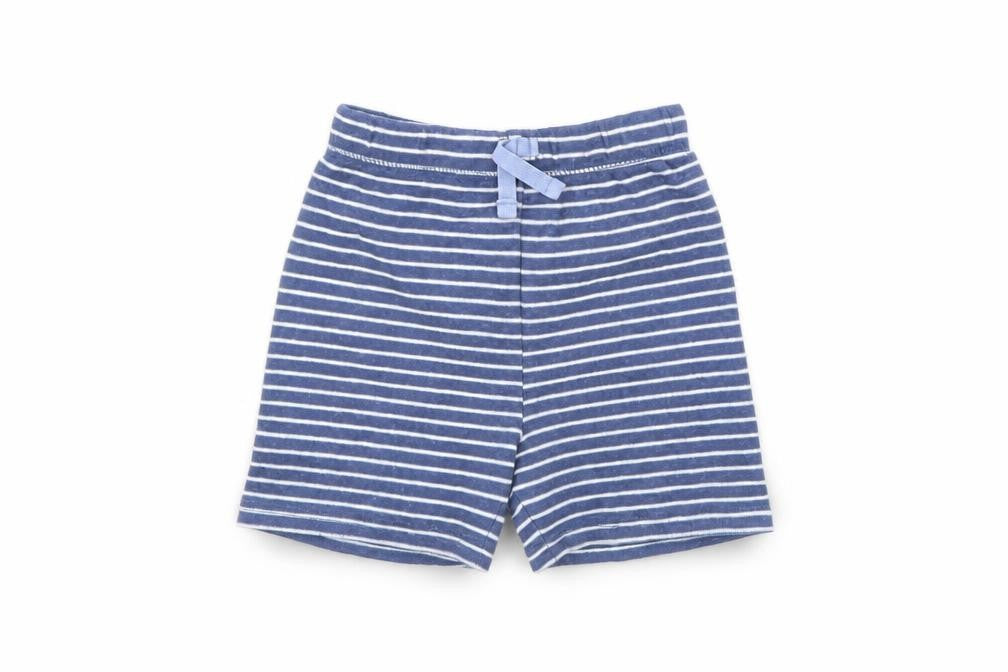 George Baby Blue Striped  Cropped Trousers Size 9 Months