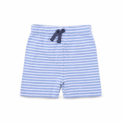 George Baby Blue Striped  Cropped Trousers Size 9 Months