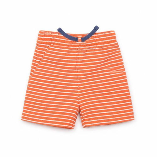 George Baby Orange Striped  Cropped Trousers Size 9 Months