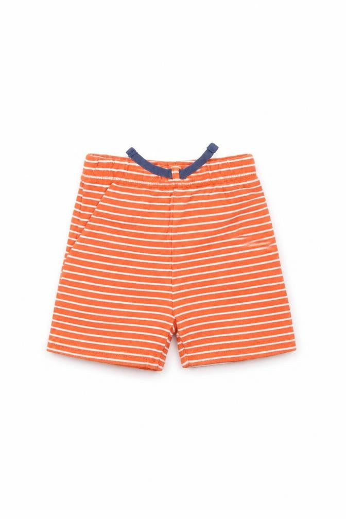 George Baby Orange Striped  Cropped Trousers Size 9 Months
