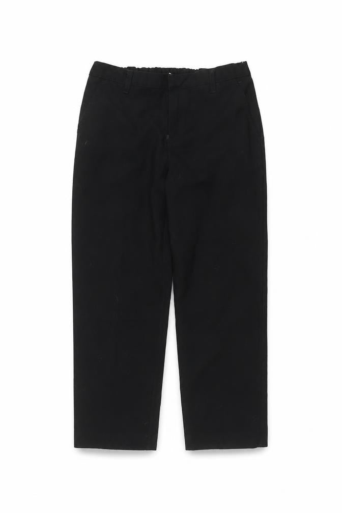 Front view of Tu boys’ black dress pants trousers, size 9, months