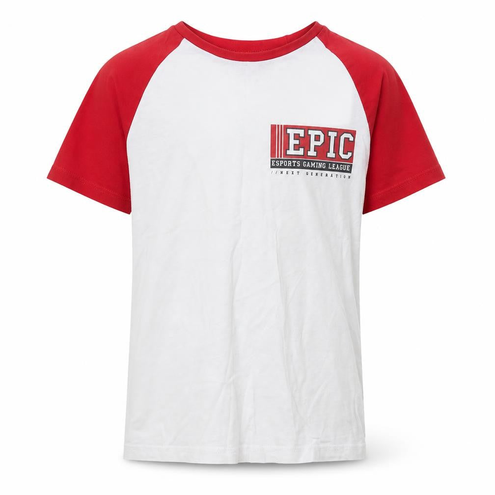 George Boys White   Basic T-Shirt Size 8-9 Years  - esports gaming league