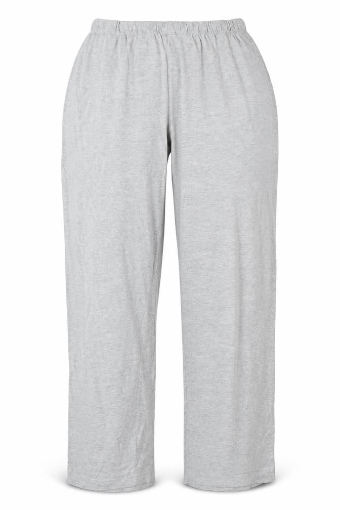 Front view of Matalan women’s grey jogger trousers, size XL, 27-inch leg