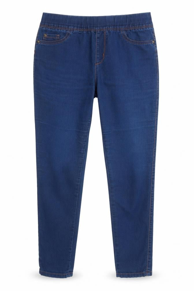 Denim & Co. Womens Blue   Jegging Jeans Size 12 L30 in