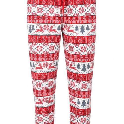 Primark Girls Red Fair Isle   Pyjama Pants Size 13-14 Years