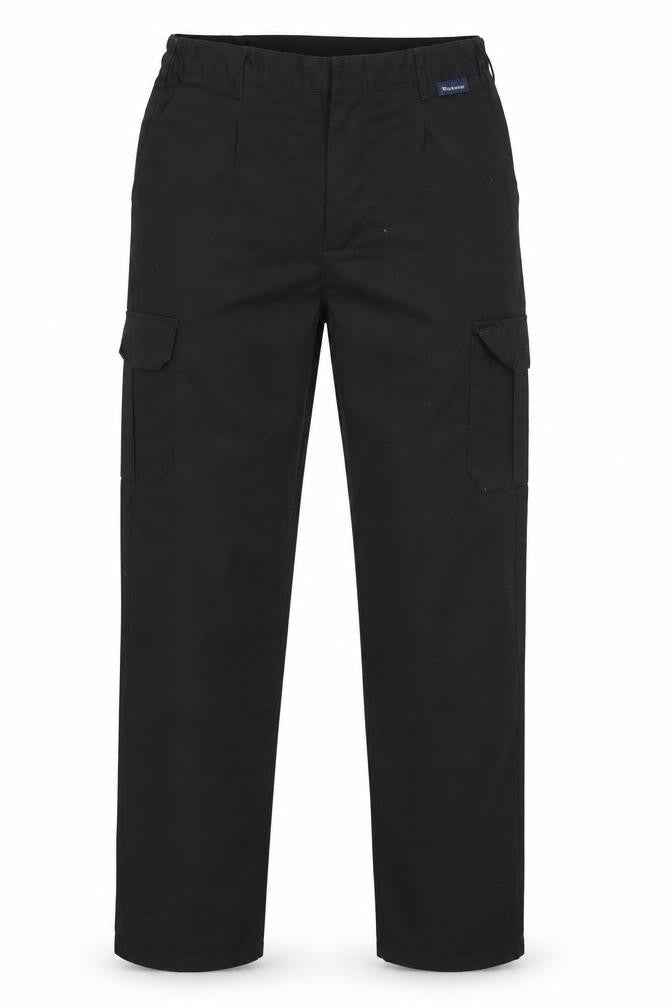 Black Knight Mens Black   Trousers  Size 31 in L31 in