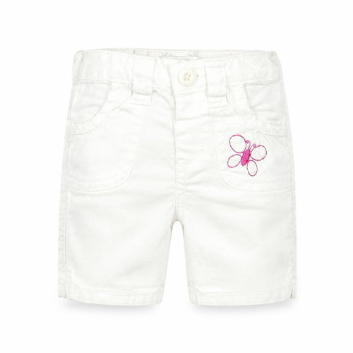 Earlydays Baby White  Damask Capri Jeans Size 3-6 Months