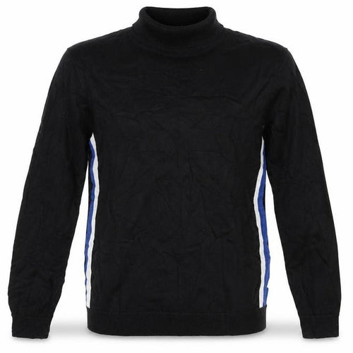 M&S Girls Black Striped  Pullover Jumper Size 11-12 Years