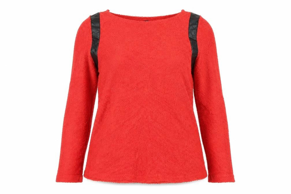 Marks & Spencer Womens Red   Pullover Jumper Size 14