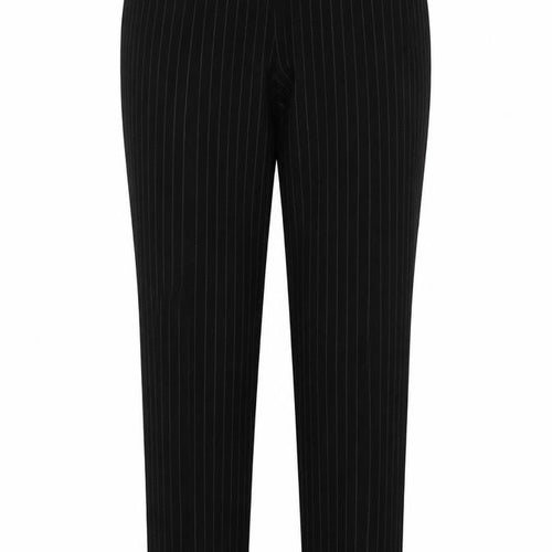 Marks and Spencer Womens Brown Striped  Trousers  Size 10 L28 in