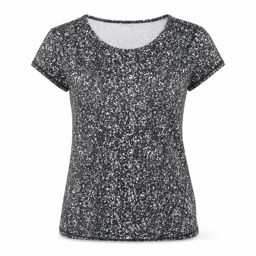 Athletic Works Womens Black   Basic T-Shirt Size S