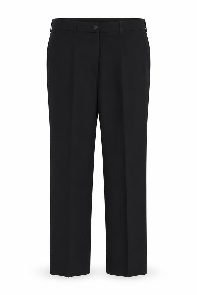 Front view of George women’s black trousers, size UK 40, 29-inch leg