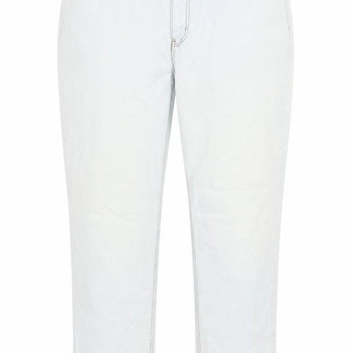 Cotton Traders Womens Blue   Straight Jeans Size 44 L27 in