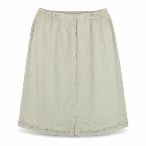 Akal Womens Green   A-Line Skirt Size L