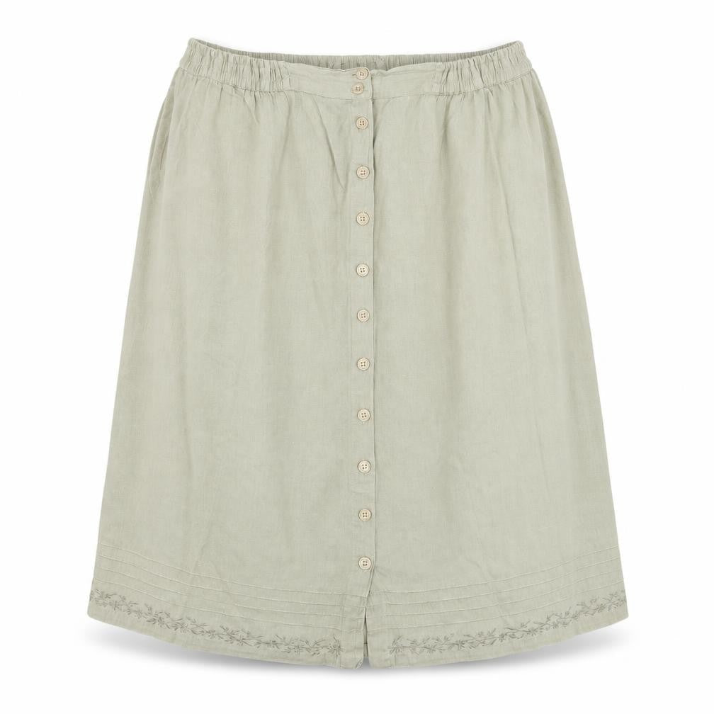 Akal Womens Green   A-Line Skirt Size L
