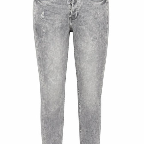 Denim & Co. Womens Grey   Skinny Jeans Size 28 L32 in