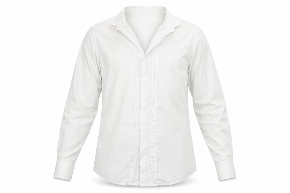 Tailor & Cutter Mens White    Button-Up Size 15.5