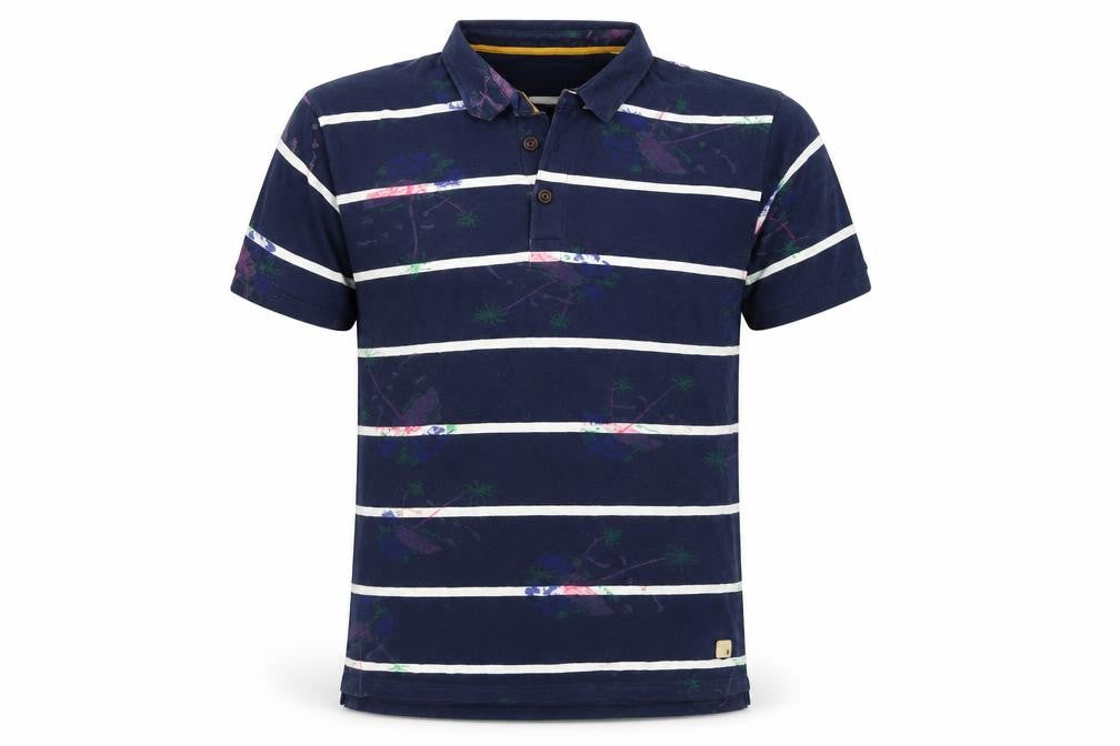 Human Mens Blue    Polo Size L