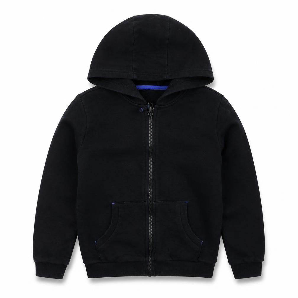 George Boys Blue   Full Zip Hoodie Size 9-10 Years