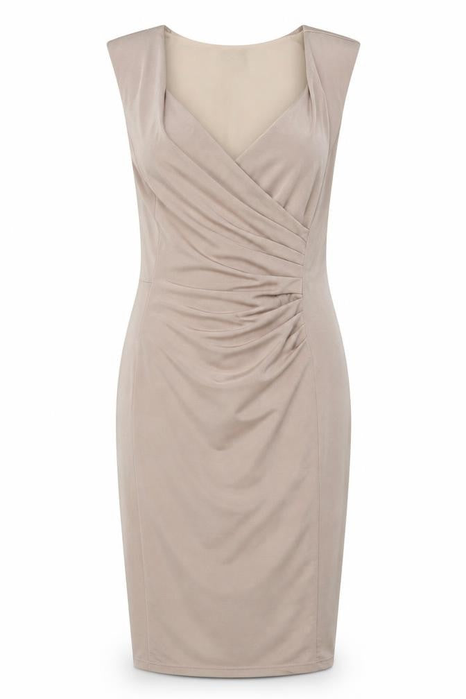 Front view of Cupcake women’s pink bodycon, size UK 12