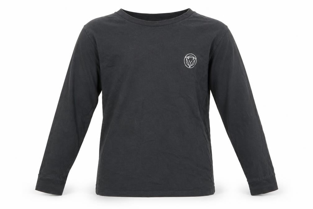 Front view of Next boys’ grey pullover sweatshirt, size 6, years