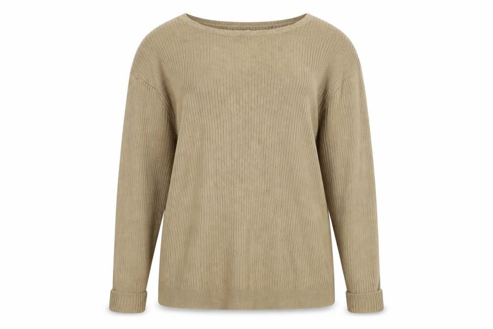 Cotton Traders Womens Brown   Pullover Jumper Size 20
