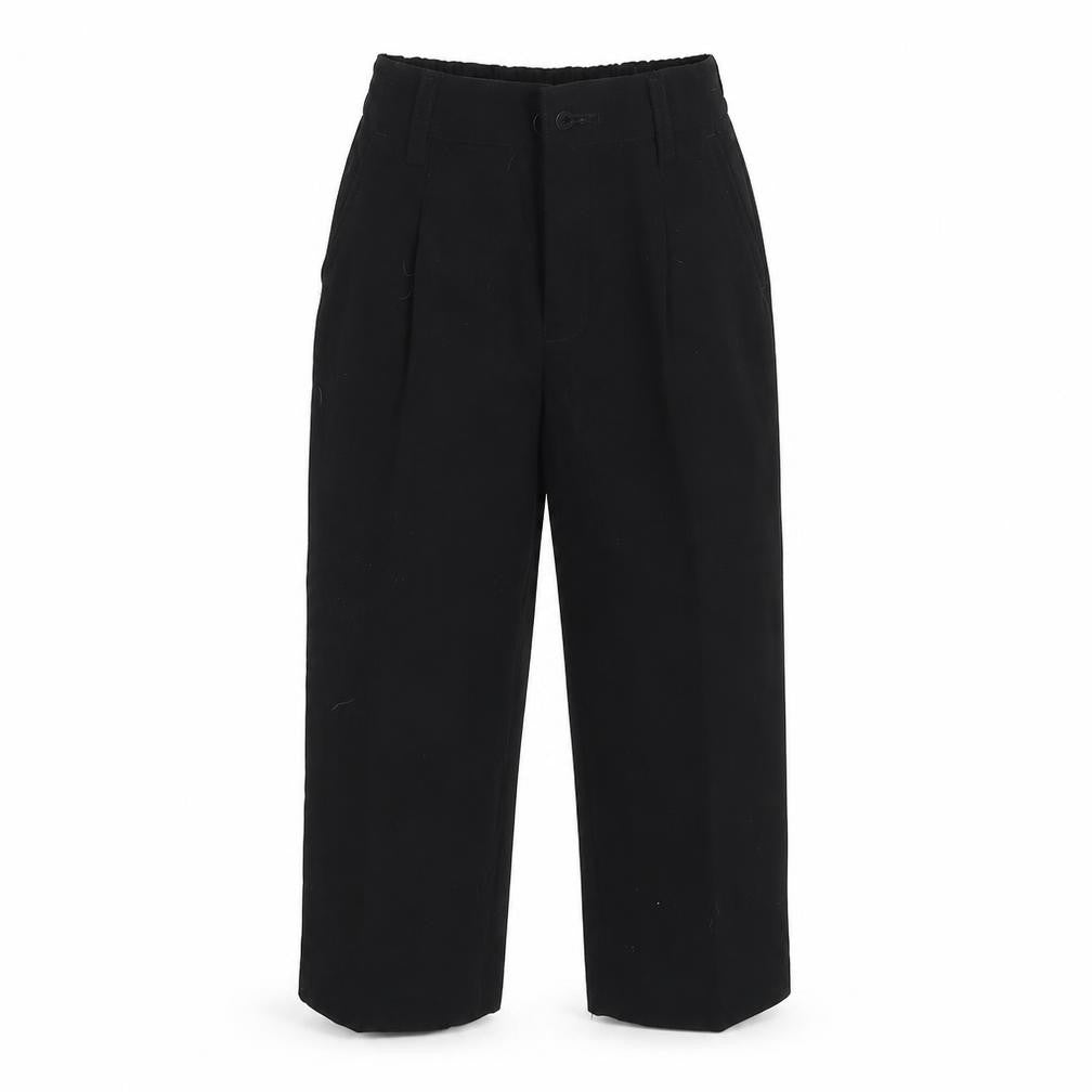 Ricardo Boys Black   Dress Pants Trousers One Size - Waist 16in; Inside  leg 13in