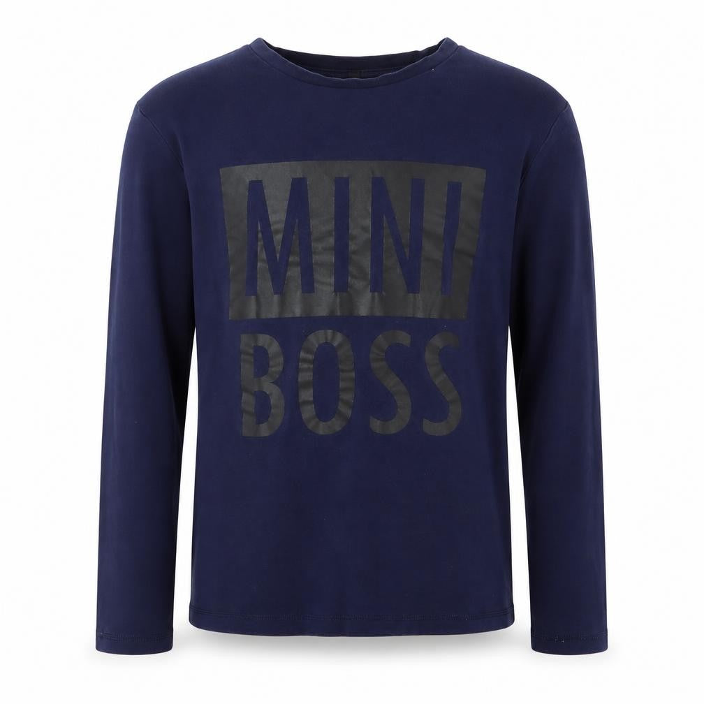 Front view of George boys’ blue basic t-shirt, size 13-14, years