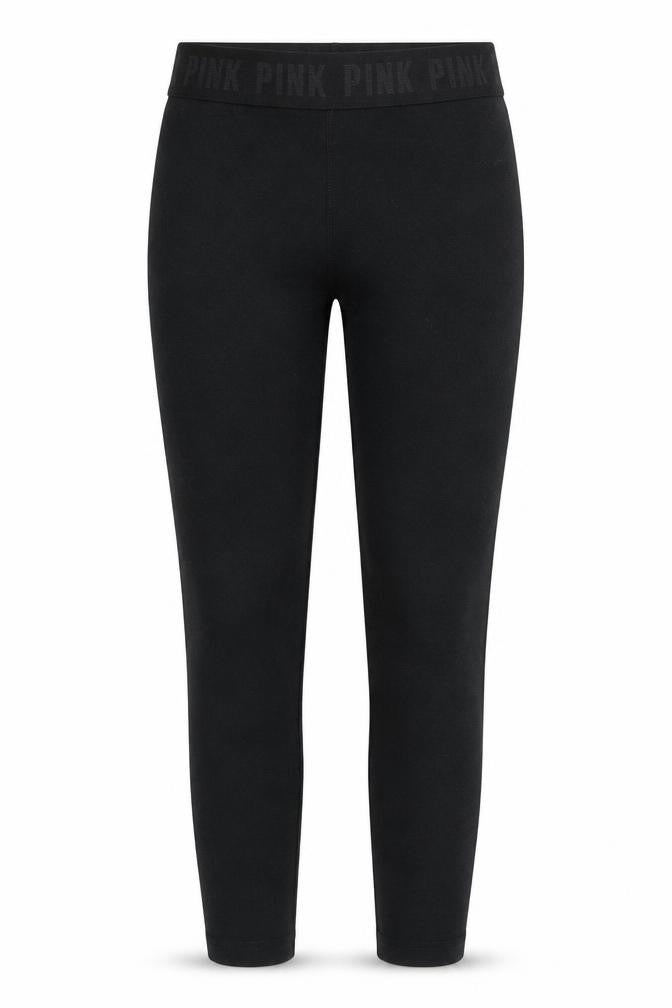 PINK Womens Black   Capri Leggings Size XS L26 in
