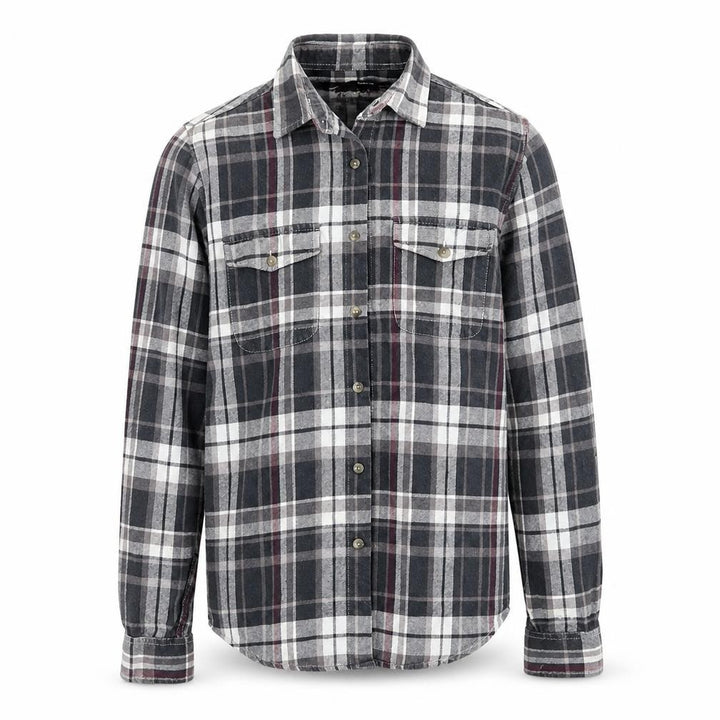Topman Mens Grey Plaid Button-Up Size S