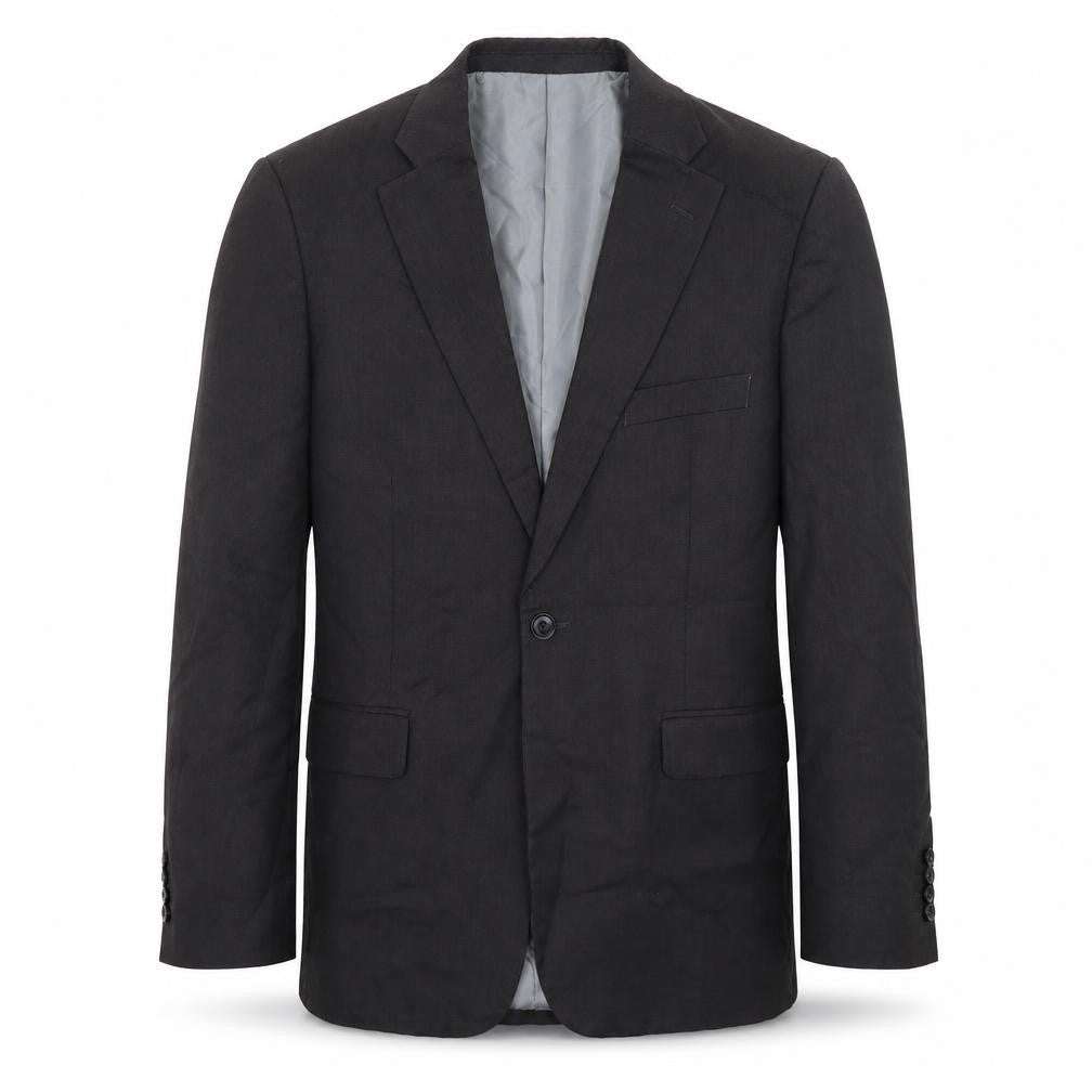 Front view of French Connection men’s grey jacket suit jacket, size 38