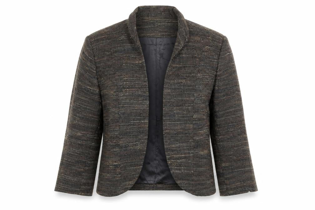 Front view of Red Herring women’s geometric jacket blazer, size UK 12