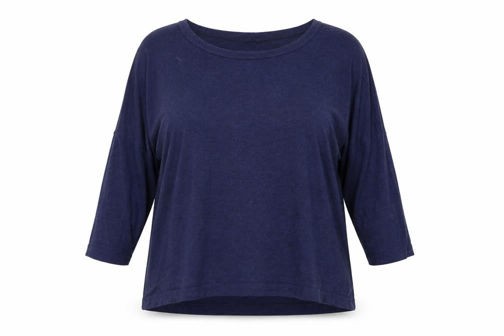 Roman Womens Blue Houndstooth  Pullover Jumper Size 14