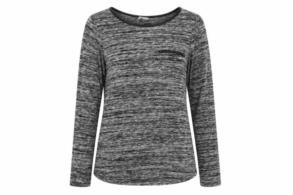 Front view of Tu women’s grey jumper, size UK 12
