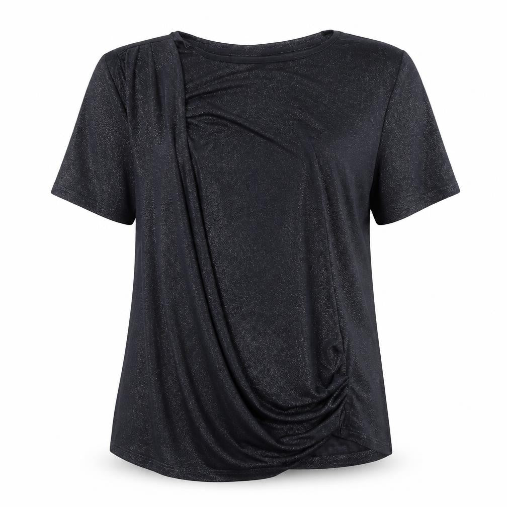 Warehouse Womens Black   Basic T-Shirt Size 14