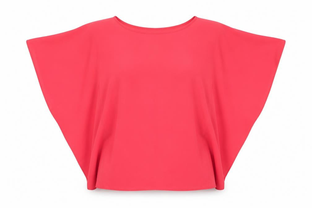 Front view of George women’s pink basic blouse, size M
