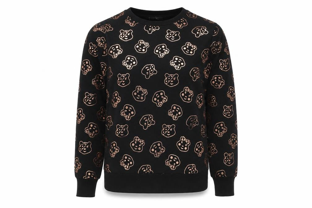 George Womens Black   Pullover Sweatshirt Size S