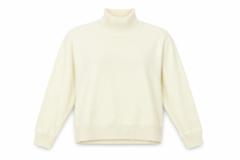 Front view of Primark women’s ivory jumper, size S
