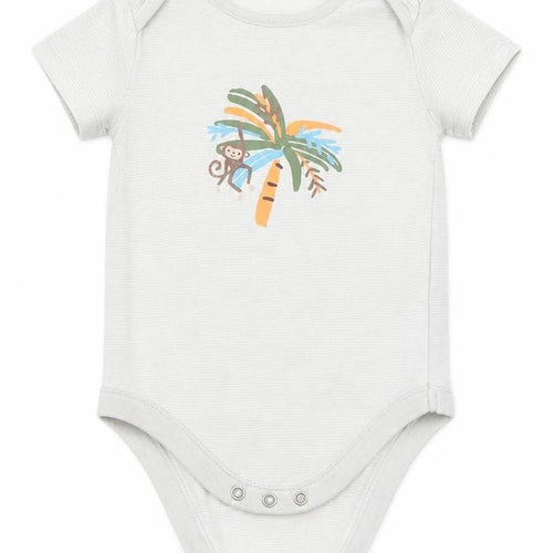F&F Baby Grey   Leotard One-Piece Size 9-12 Months  - Monkey