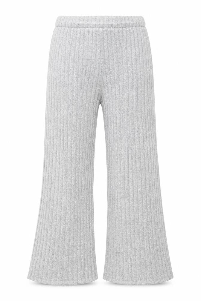 Preworn Womens Grey Striped  Trousers   L26 in